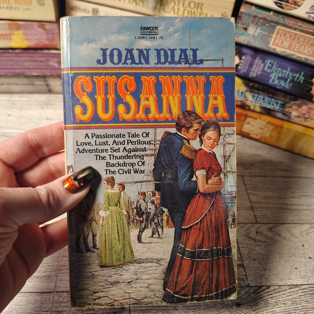 Susanna‎ Joan Dial Fawcett Historical Romance Civil War Era 1978 1st Edition